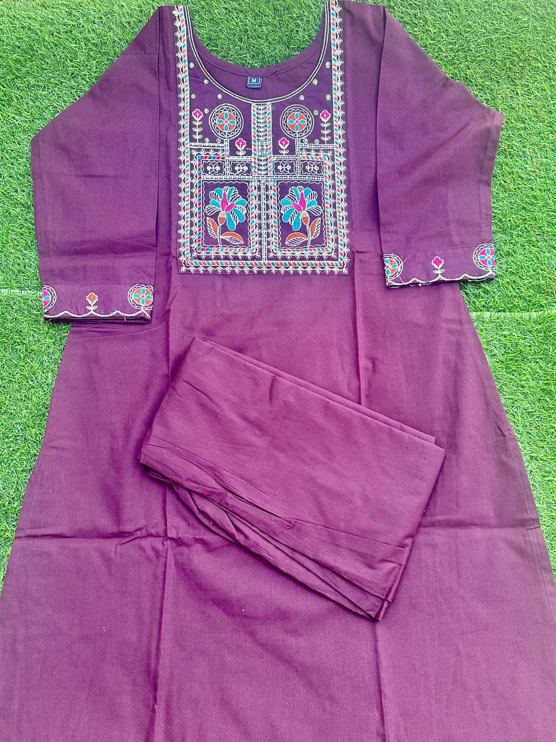 Dhabu Cotton 2-Piece Set for Women - Image 4
