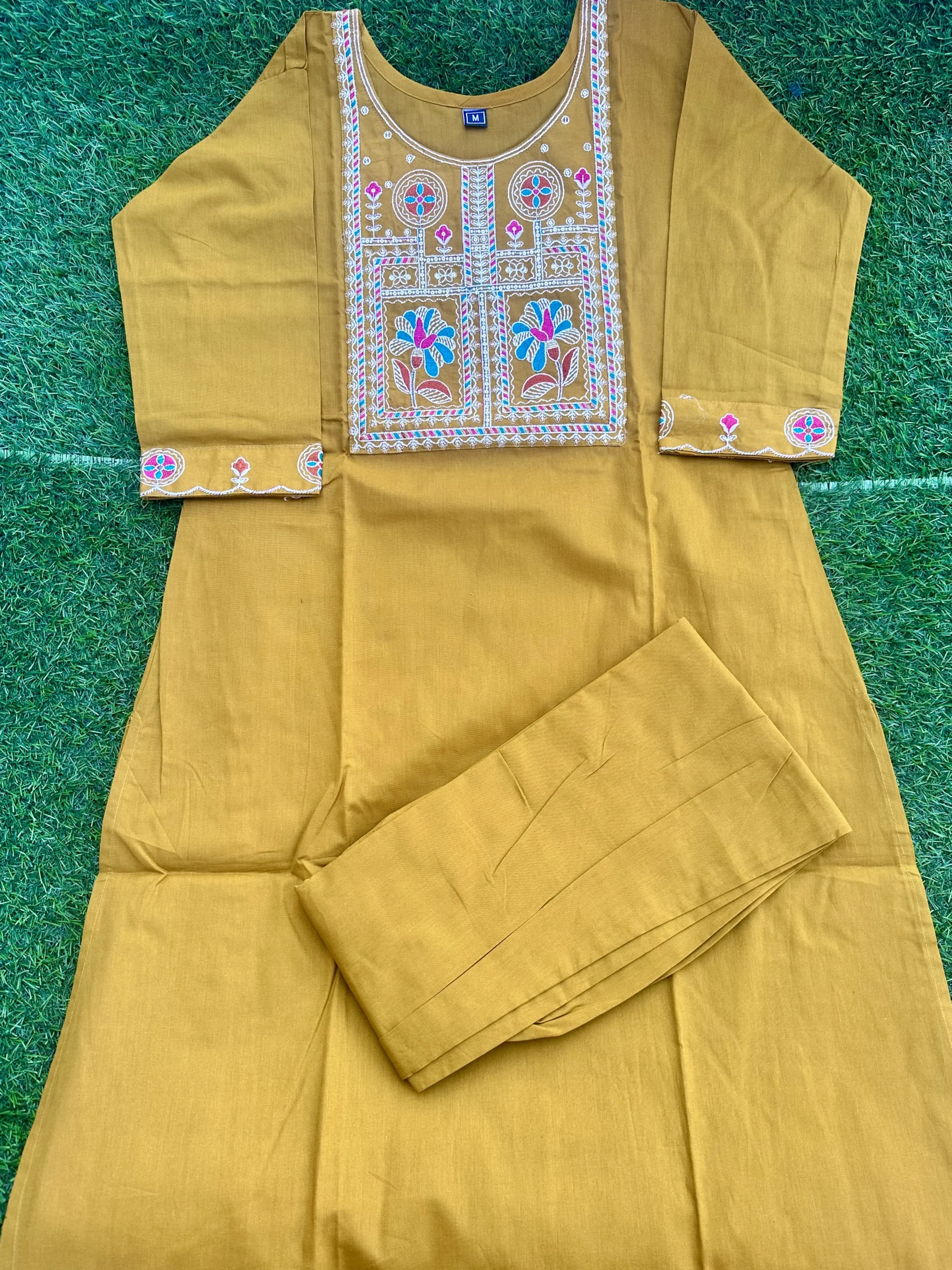 Dhabu Cotton 2-Piece Set for Women - Image 2